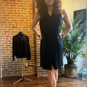 Vintage 100% Wool Valerie Stevens Vest Dress